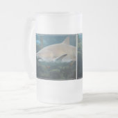 Scenary Great White Shark Matglas Bierpul (Voorkant links)