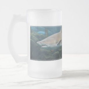 Scenary Great White Shark Matglas Bierpul