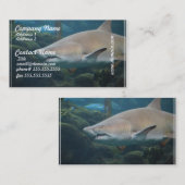 Scenary Great White Shark Visitekaartje (Voorkant / Achterkant)