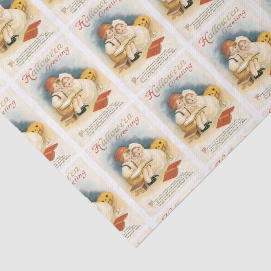 Scenary Halloween Night Tissue Paper Tissuepapier (Detail)