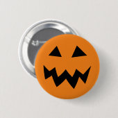 Scenary Halloween pumpkin-gezichtskapijkknoppen Ronde Button 5,7 Cm (Voorkant /achterkant)