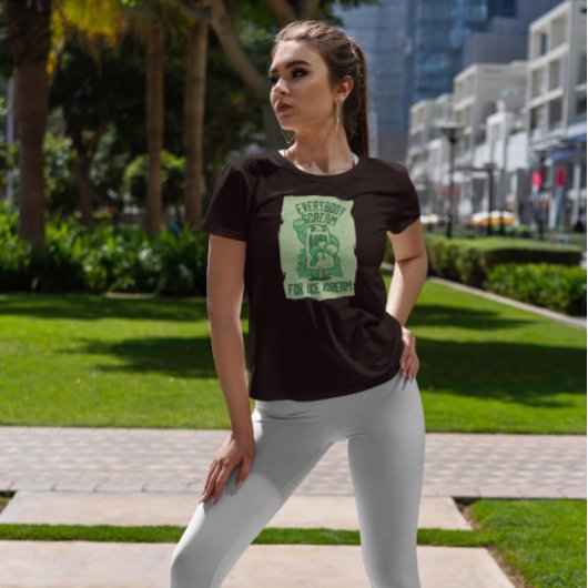 Scenary Ice Cream Quote T-shirt
