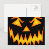 Scenary Jack O Lantern Face Briefkaart (Voorkant / Achterkant)