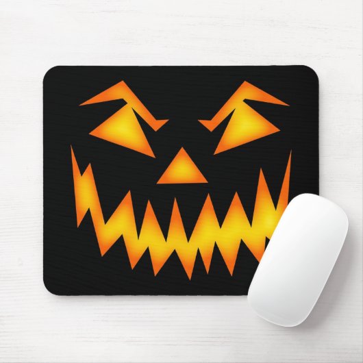 Scenary Jack O Lantern Face Muismat (Met muis)