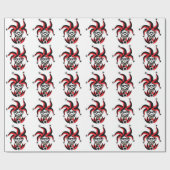 Scenary joker design cadeaupapier (Vlak)