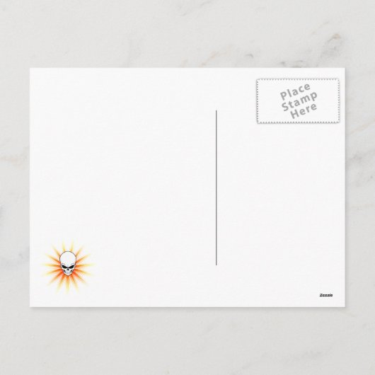 Scenary Kerstkerstkerstman Feestdagenkaart (Achterkant)