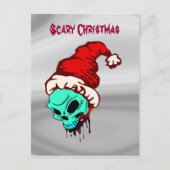 Scenary Kerstkerstkerstman Feestdagenkaart (Voorkant)