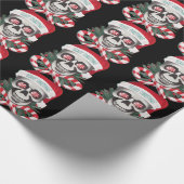 Scenary Kerstmis Cadeaupapier (Hoek)