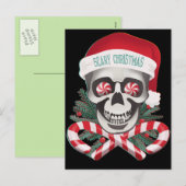 Scenary Kerstmis Feestdagenkaart (Voorkant / Achterkant)