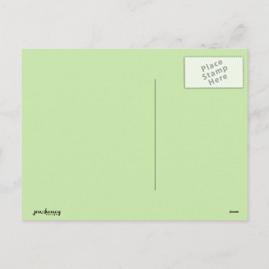 Scenary Kerstmis Feestdagenkaart (Achterkant)