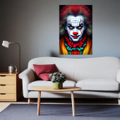 Scenary male Clown | AI Art Poster