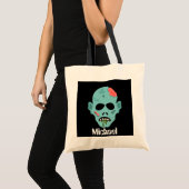Scenary Monster voegt naam Halloween trusttas toe Tote Bag (Voorkant (product))