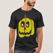 Scenary Pumpkin Face Halloween T-shirt (Voorkant)