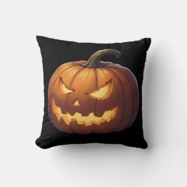 Scenary Pumpkin Face Kussen