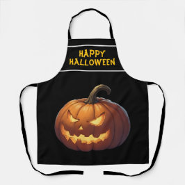 Scenary Pumpkin Face Schort