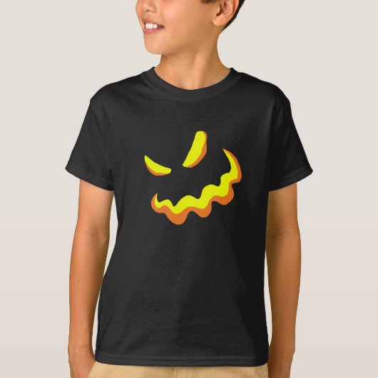Scenary Pumpkin Face Style B T-shirt (Voorkant)