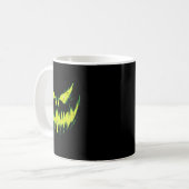 Scenary Pumpkin Jack O Lantern Face Halloween Mann Koffiemok (Voorkant links)