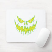 Scenary Pumpkin Jack O Lantern Face Halloween Mann Muismat (Met muis)