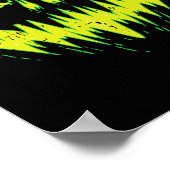 Scenary Pumpkin Jack O Lantern Face Halloween Mann Poster (Hoek)