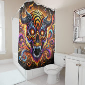 Scenary Skull Art Douchegordijn (In situ)