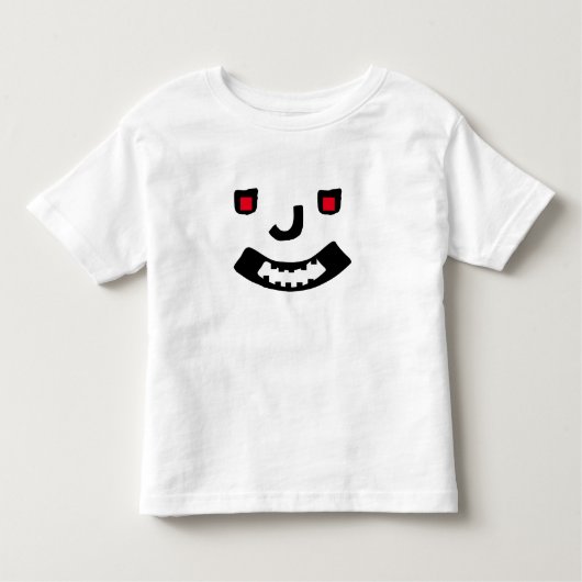 Scenary Smile Face Kinder Shirts (Voorkant)
