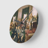 Scène bij de ondertekening van de Grondwet Ronde Klok (Hoek)