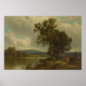 Scene bij Napanoch 1883 Poster (Voorkant)