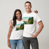 Scene bij Shepperd's Dell op Columbia River T-shirt (Unisex)