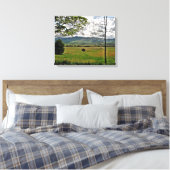 Scene Canvas, gebergte in Noord-Georgië Canvas Afdruk (Insitu (Slaapkamer))