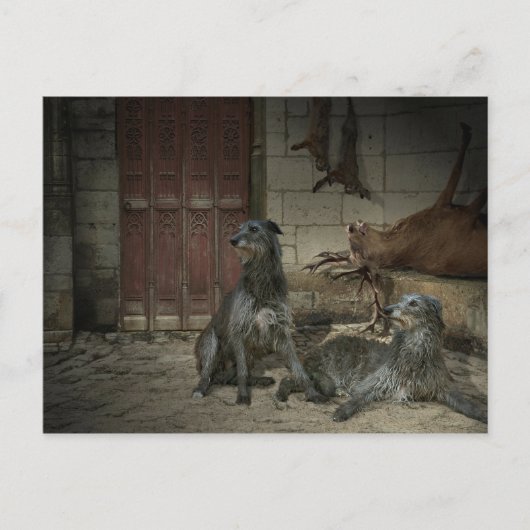 Scène de chasse : le butin (deel. 3) briefkaart (Voorkant)