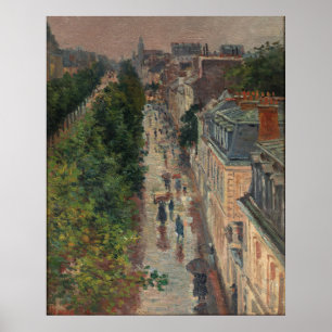 Scene de Rue a Paris Poster