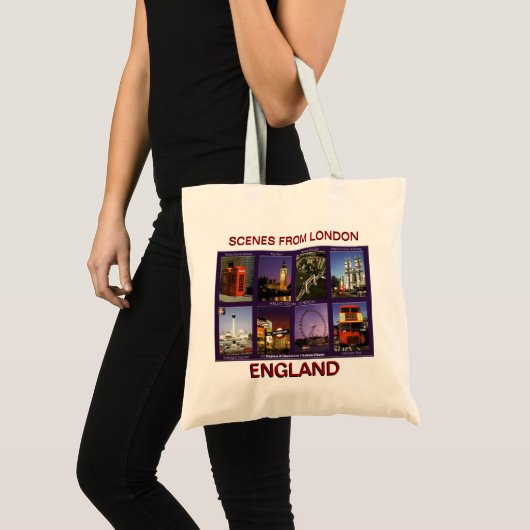SCENE FROM LONDON BY MOJISOLA A GBADAMOSI OKUBULE TOTE BAG (Voorkant (product))