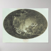 Scene from 'The Magic Flute' by Mozart Poster (Voorkant)