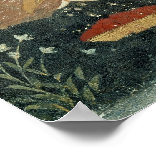 Scene galante uit de tijd van Shah Abbas I Poster (Hoek)