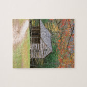 Scene Historic Log Cabin in Smoky Legpuzzel (Horizontaal)