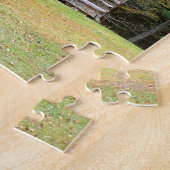 Scene Historic Log Cabin in Smoky Legpuzzel (Zijkant)