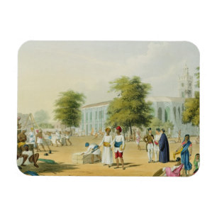 Scène in Bombay, uit Volume I van 'Scenery, Costu Magneet
