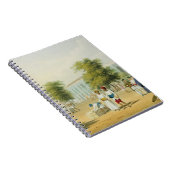 Scène in Bombay, uit Volume I van 'Scenery, Costum Notitieboek (Rechterzijde)