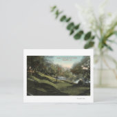 Scene in Busch Sunken Gardens Briefkaart (Staand voorkant)