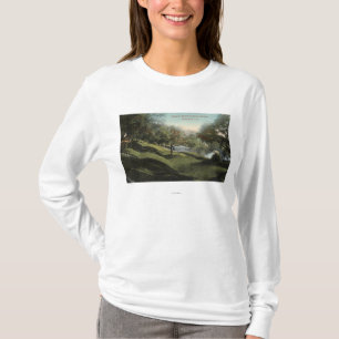 Scene in Busch Sunken Gardens T-shirt