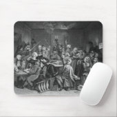 Scène in een gaminghuis muismat (Met muis)
