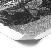 Scène in een gaminghuis poster (Hoek)