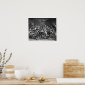 Scène in een gaminghuis poster (Keuken)