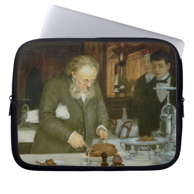 Scene in La Tour d'Argent Restaurant Laptop Sleeve (Voorkant)