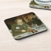 Scene in La Tour d'Argent Restaurant Onderzetter (Linkerzijde)