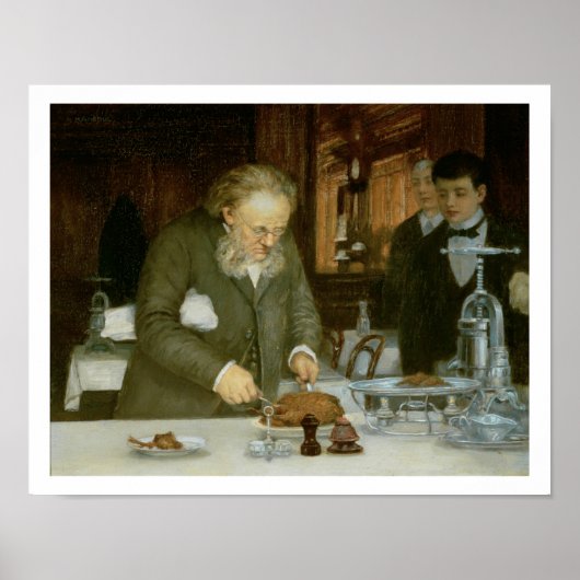 Scene in La Tour d'Argent Restaurant Poster (Voorkant)