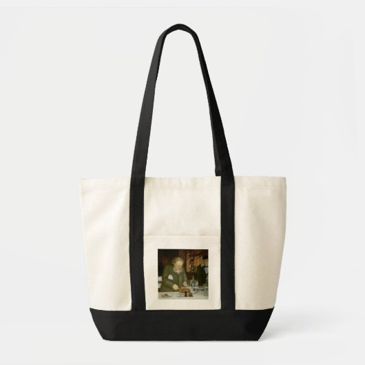 Scene in La Tour d'Argent Restaurant Tote Bag (Voorkant)
