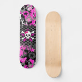 Scène Kind Girly Skull Skateboard Deck (Voorkant)