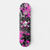 Scène Kind Girly Skull Skateboard Deck (Voorkant)