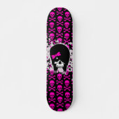 Scène Meisje Skull Skateboard (Voorkant)